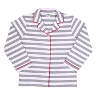2025 Blank Christmas PJS - ADULT SHIRT ONLY - BUTTON UP STYLE TOP